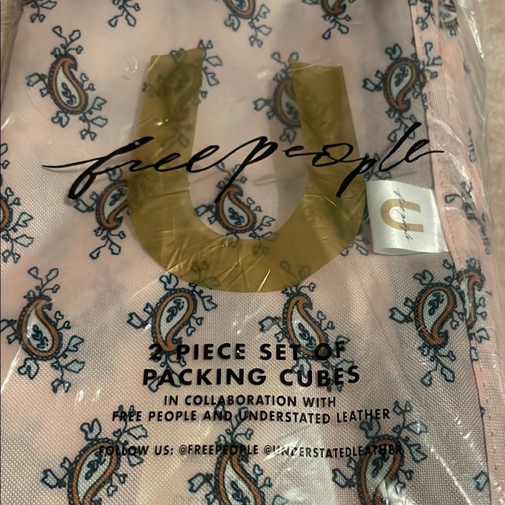 Free People Paisley Packing Cubes Set
